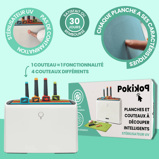 Planches et Couteaux à découper Intelligents - Stérilisateur UV