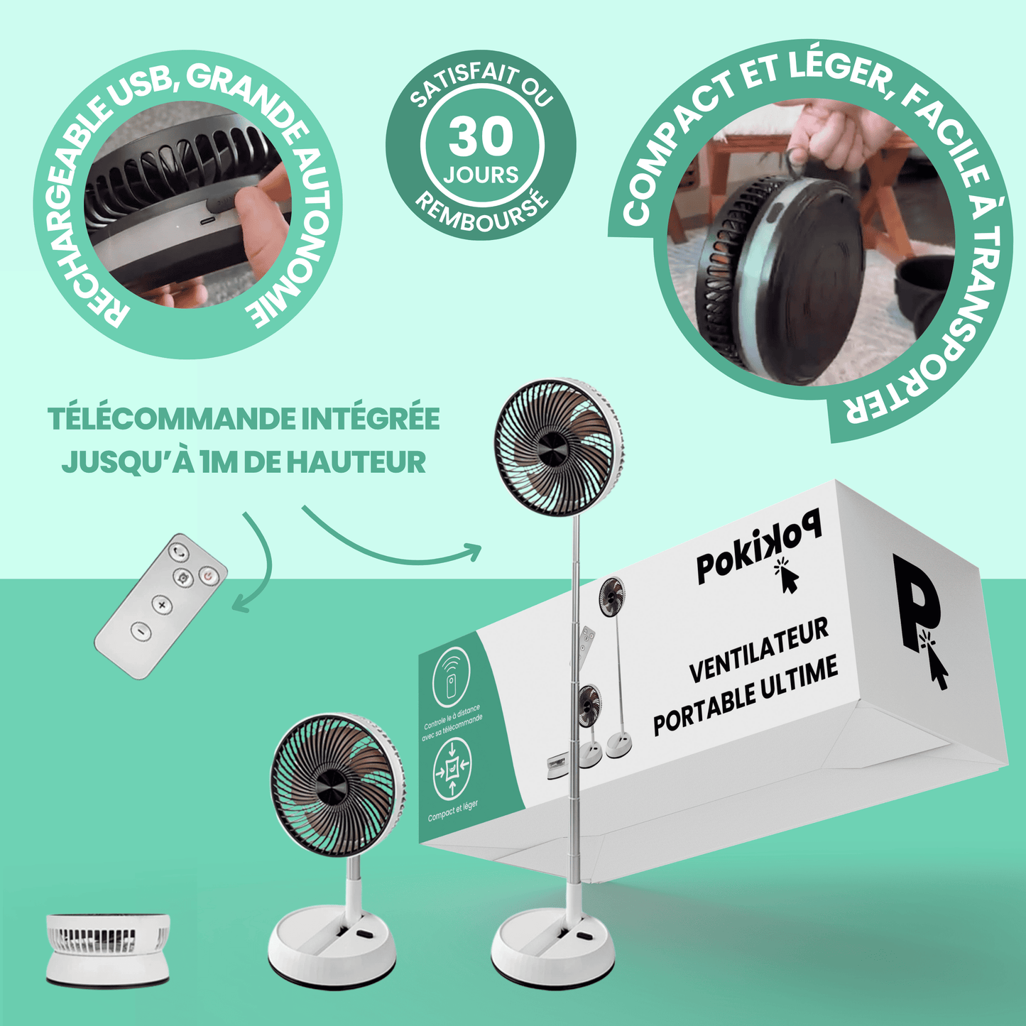 Ventilateur Portable Ultime